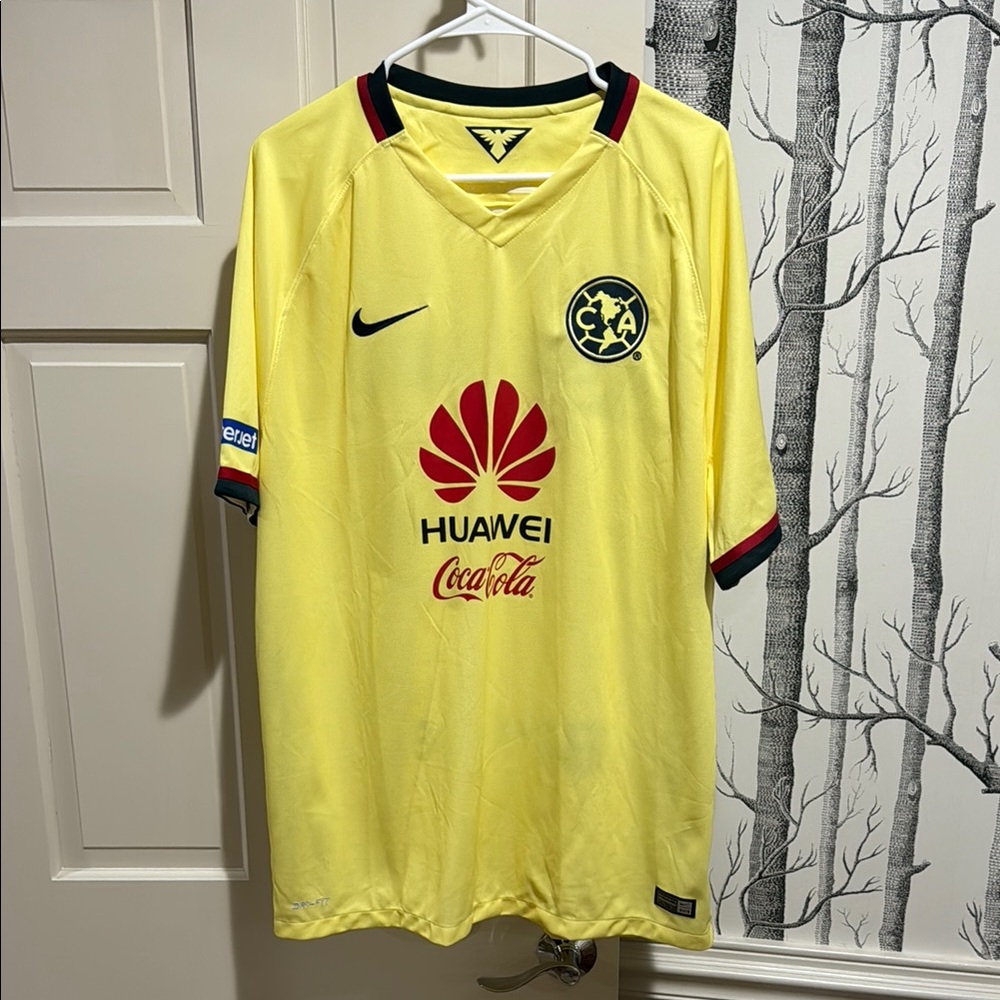Club America Nike Jersey Men Home 2015/2016 Authentic Soccer Football Kit